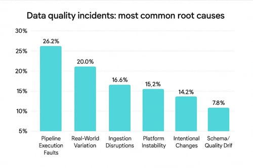 Data quality statistics most common root causes of poor data quality Data quality statistics most common root causes of poor data quality