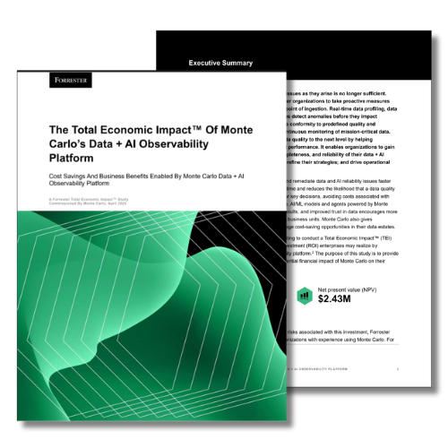 Total Economic Impact Report from Monte Carlo